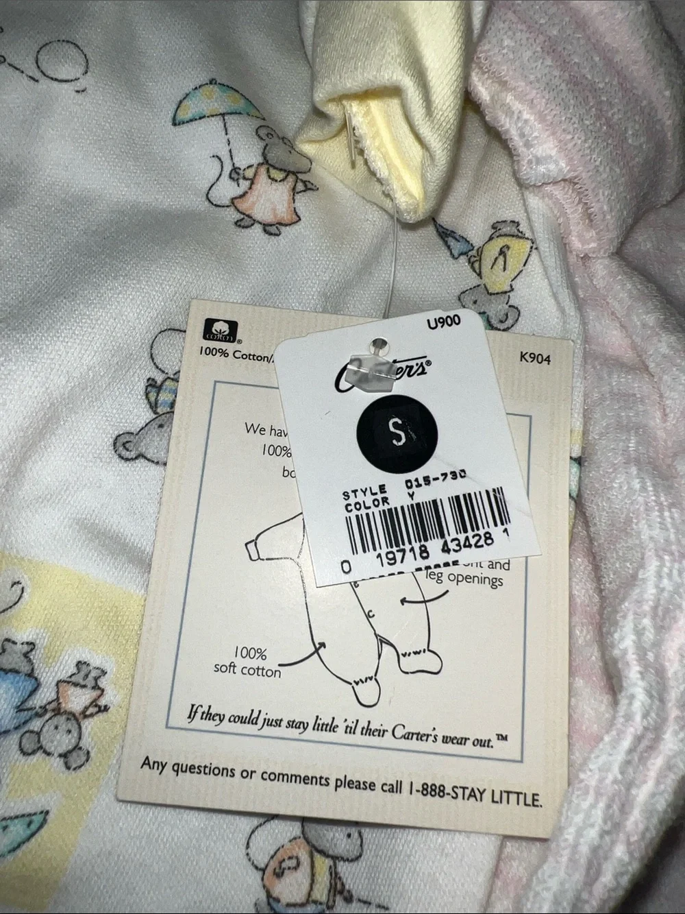 3 carters Vintage sleepers